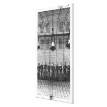 Waiting for Interrogation by the Inquisition Canvas Print