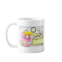 Waiting for morning caffeine mug by sunshinesketches Waiting for morning caffeine mug