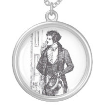 Waiting For Mr. Darcy Custom Necklace