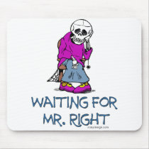 Waiting For Mr.Right mousepads by ironydesign Waiting For Mr.Right mousepads