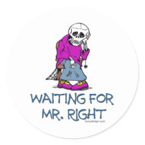 Waiting For Mr.Right stickers