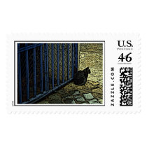 Waiting for Pablo postage by marksmallwood Waiting for Pablo postage