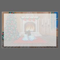 "Waiting for Santa Claus" stationery by mareen "Waiting for Santa Claus" stationery