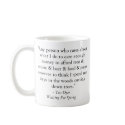 Waiting For Spring 'lumberjack' quote mug