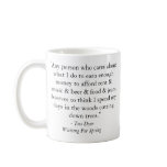 Waiting For Spring 'lumberjack' quote mug