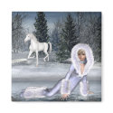 Waiting for Star - Winter Fantasy Magnet by mrssocolov4 Waiting for Star - Winter Fantasy Magnet