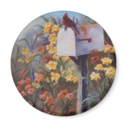 Waiting For the Mail Magnet magnet