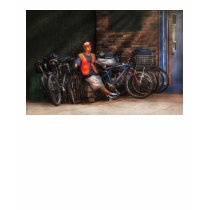 Waiting for the next delivery t-shirts by suburbanscenes Waiting for the next delivery t-shirts