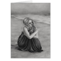 Waiting for the tide Greeting Card cards