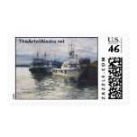 Waiting for the tide. stamps