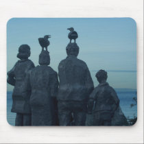 Waiting for their ship to come in mousepads