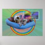 Waiting for you at Rainbow Bridge posters