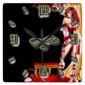 Waiting For You Wall Clock