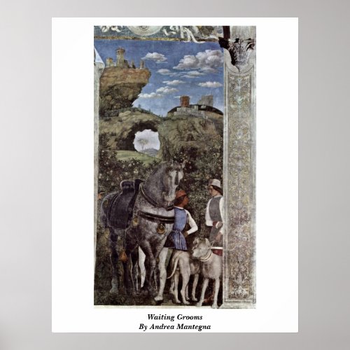 Waiting Grooms By Andrea Mantegna Posters