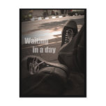 waiting in a day postcards