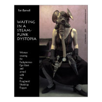 Waiting in a Steampunk Dystopia posters