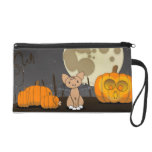 Waiting in the Pumpkin Patch Wristlet