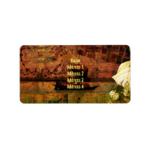 Waiting on Dry Land Personalized Address Labels