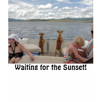 Waiting on the Sunset! t-shirts