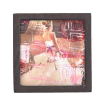 waiting- pink tinted gift box premium gift boxes