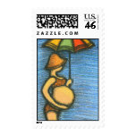 Waiting Postage Stamps