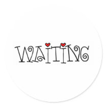 Waiting stickers