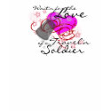 Wait'n for a travel'n soldier t-shirts