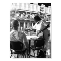 Waitress at Cafe' du Monde New Orleans, Louisiana posters