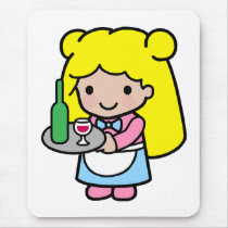 Waitress alfombrillas de raton by OccupationStation Waitress alfombrillas de raton