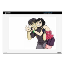 Wakaba and Arai Laptop Skins