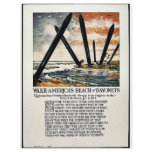 Wake Americas Beach Of Bayonets Full Color Flyer