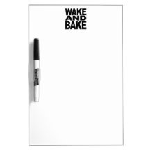 Wake And Bake Dry-Erase Whiteboards