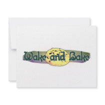 Wake and Bake Custom Invites