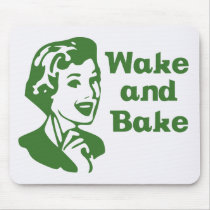 Wake and Bake Mouse Pads
