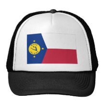 Wake Island Flag Trucker Hats