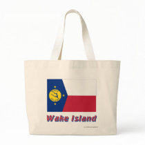 Wake Island Flag with Name bags