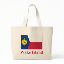 Wake Island Flag with Name bags