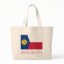 Wake Island Flag with Name bags