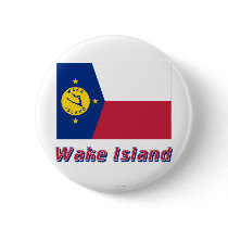 Wake Island Flag with Name buttons