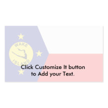 Wake Island, United States Business Card