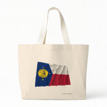 Wake Island Waving Flag bags