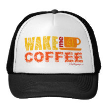 Wake me for coffee hats
