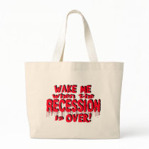 Wake Me Recession bags by TheGalacticGroundhog Wake Me Recession bags