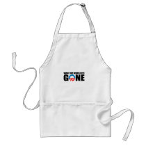 WAKE ME WHEN HE'S GONE APRONS