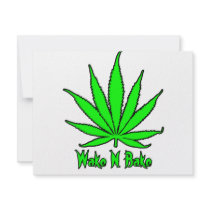 Wake N Bake invitations