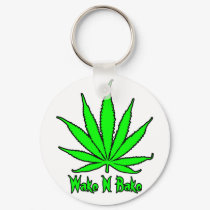 Wake N Bake keychains