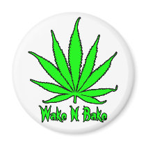 Wake N Bake magnets