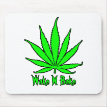 Wake N Bake mousepads