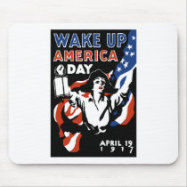 Wake Up America Day -- WWI Mousepads