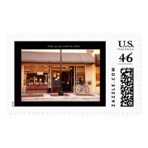 Wake up and smell the coffee postage